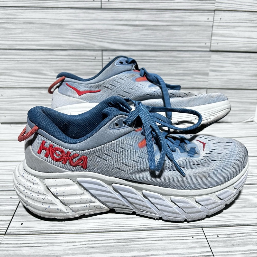 Hoka Gaviota 4 Women's Size 8 - Blue Fog / Plein Air